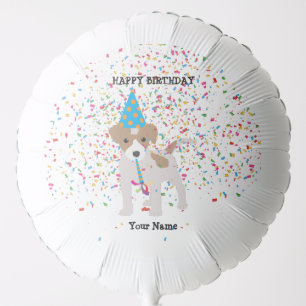 Dog Partying - Animals at Birthday Party Balloon