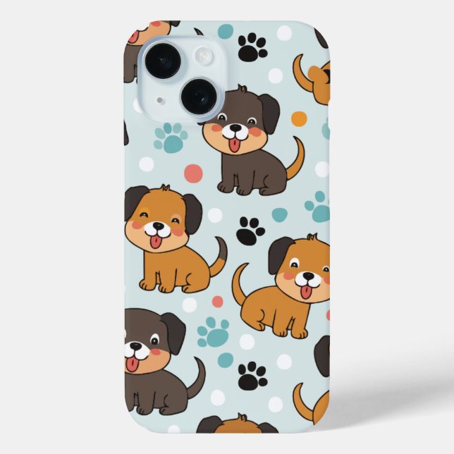 Dog pattern  Case-Mate iPhone case (Back)
