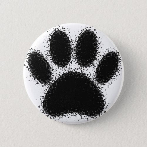 Dog Paw Drawing Button