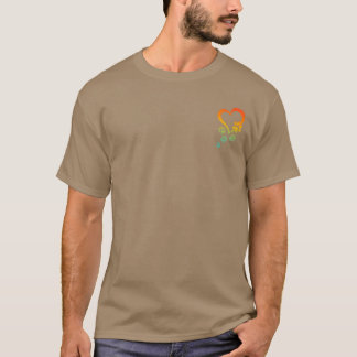 Dog Paw Heart Baby Dog Paws Dog Owner Dog Paw boy T-Shirt