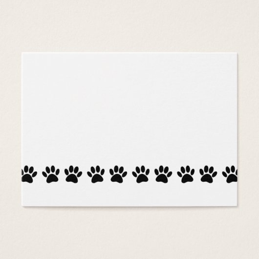Dog Paw Pattern (Front)