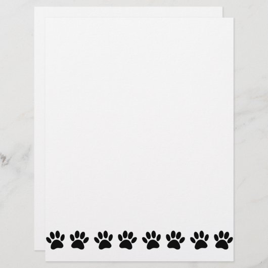 Dog Paw Pattern (Front/Back)