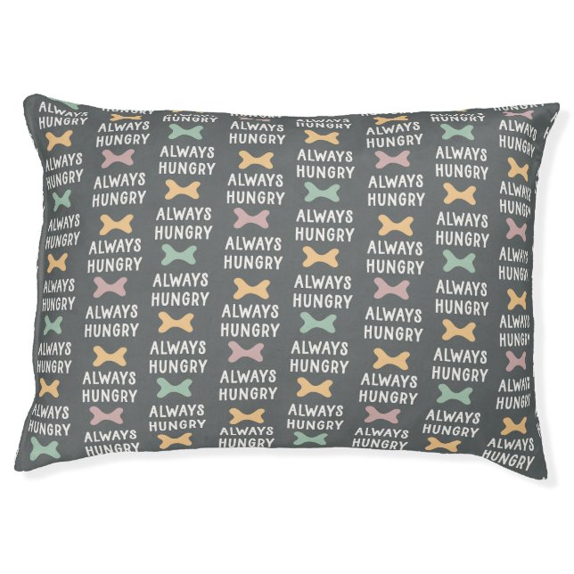 Dog Paw Pattern  Pet Bed (Front)