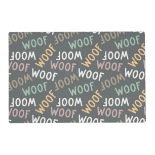 Dog Paw Pattern Placemat