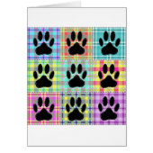 Dog Paw Pattern Quilt (Front)