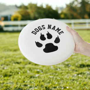 Dog Paw Personalized Wham-O Frisbee
