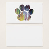 Dog Paw Print (Front & Back)