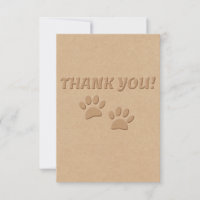 Dog Paw Print And Text