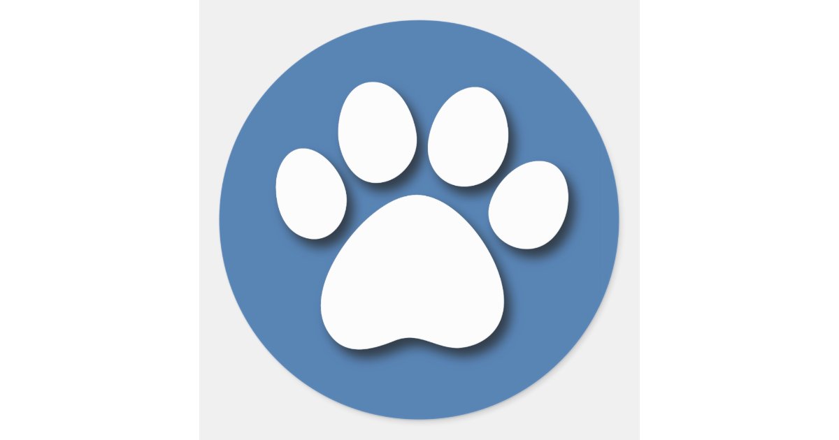 blue paw logos