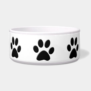 DOG PAW PRINT BOWL