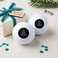 Dog Paw Print Christmas Tree Cute Pet Lover