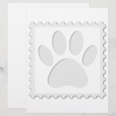 Dog Paw Print Cut Out (Front/Back)