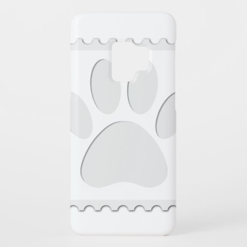 Dog Paw Print Cut Out Case_Mate Samsung Galaxy S9 Case