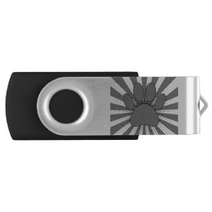 Dog Paw Print Manga Style Flash Drive