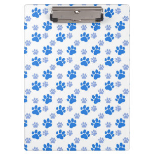 Dog Paw Print Simple Animal Lover Cute Puppies Clipboard