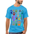 Dog Paw Prints All Over