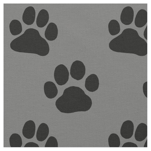 Dog Paw Prints Fabric