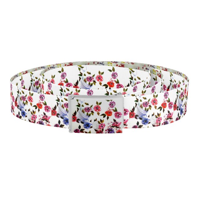 DOG PAW PRINTS WATERING CAN BELT (Coil)