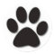 Dog Paw Sticker