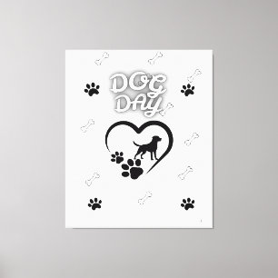 Dog Paw Wall Art – Cute Dog Lover Home Decor