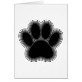 Dog Paw With Outlines (Front)