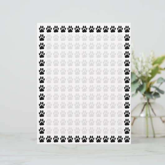 Dog Pawprint (Standing Front)