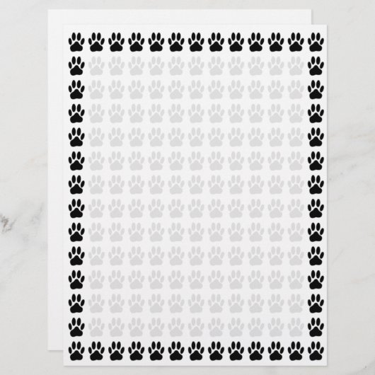 Dog Pawprint (Front/Back)