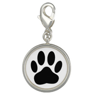 Dog Pawprint Charm