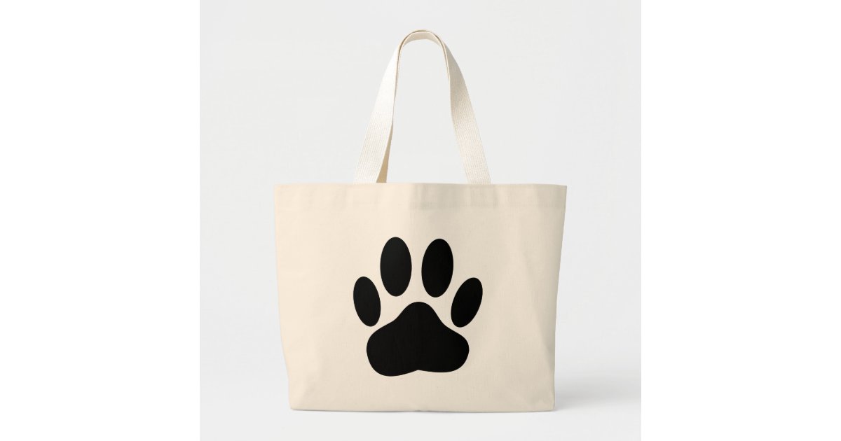 Paw Print Tote Bag - Large