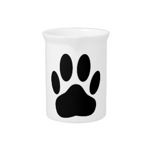 Dog Pawprint Pitcher