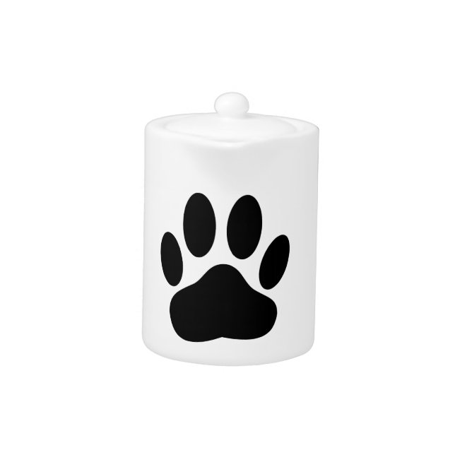 Dog Pawprint Teapot (Front)