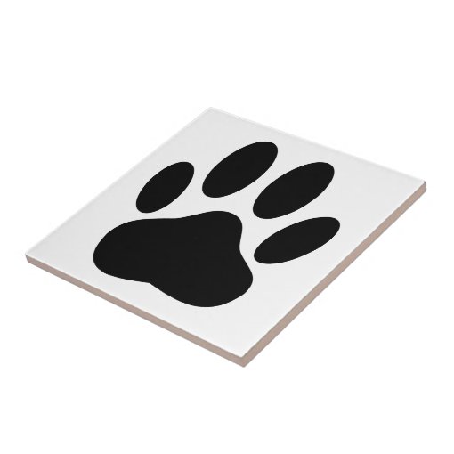 Dog Pawprint Tile 