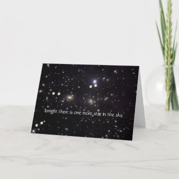 Dog Pawprints And Stars Sympathy Card by normagolden at Zazzle