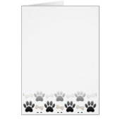 Dog Paws And Bones With Gradient (Front)