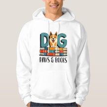 Dog Paws and Books Design