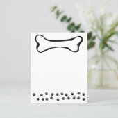 Dog Paws and Dog Bones (Standing Front)
