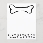 Dog Paws and Dog Bones (Front)