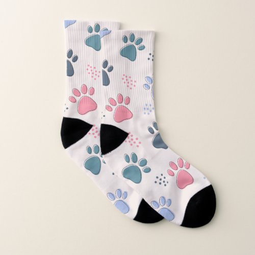 Dog Paws Animal Cute Pet Paws Gift For Pet Lovers Socks