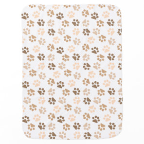 Dog Paws Baby Blanket
