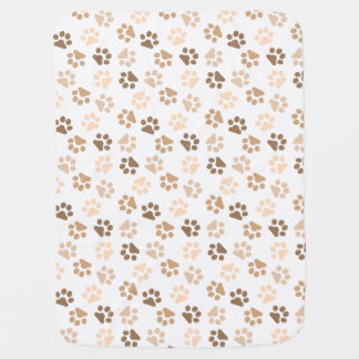 Dog Paws Baby Blanket