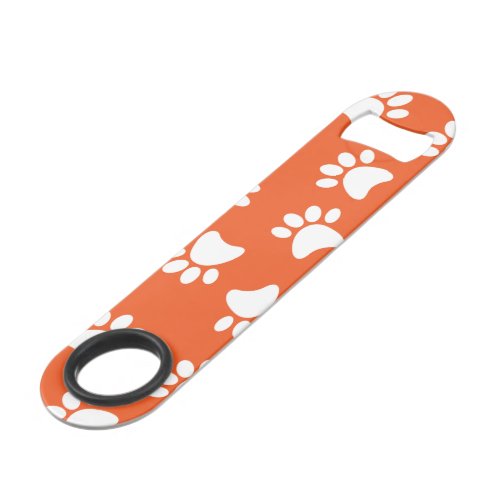 Dog Paws Design Bar Key