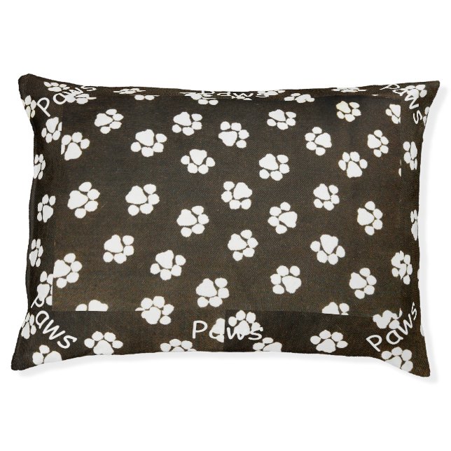 Dog Paws! Dog Bed - Large (Front)