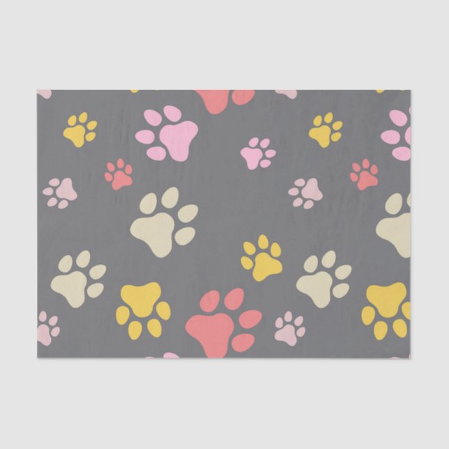 Dog Paws - Kellen Tissue Paper (Front)