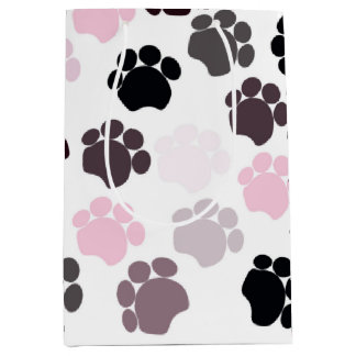 Dog Paws Medium Gift Bag