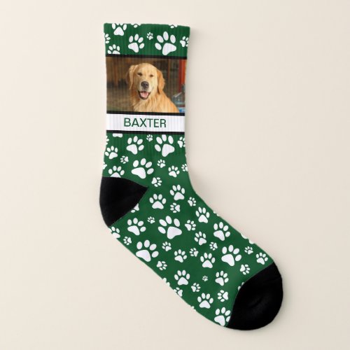Dog Paws Photo Socks