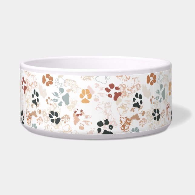 Dog Pawsomeness  Bowl (Front)