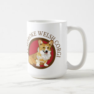 Dog pembroke welsh corgi coffee mug