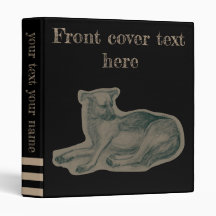 Dog. Pencil drawing.