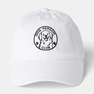 Dog Person Club Hat Cute Dog Lover Cap Funny Dog
