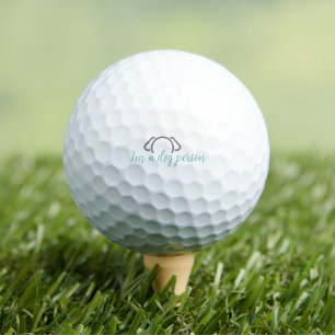 Dog Person Custom Dog Dad Golf Balls